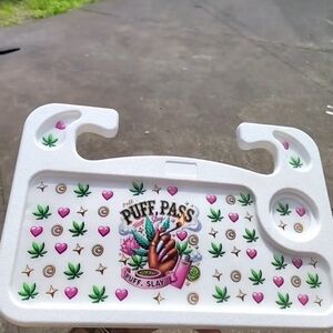 Puff Pass Slay Car Tray